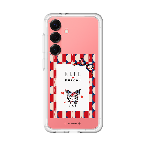 スリムプロテクションプレミアムケース［ ELLE×マイメロディ＆クロミ - トリコロールカラーグラフィック4 ］