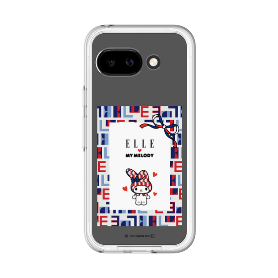 スリムプロテクションプレミアムケース［ ELLE×マイメロディ＆クロミ - トリコロールカラーグラフィック5 ］