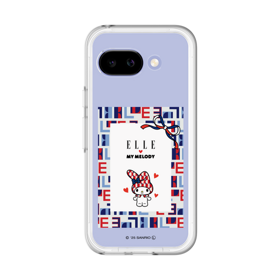 スリムプロテクションプレミアムケース［ ELLE×マイメロディ＆クロミ - トリコロールカラーグラフィック5 ］