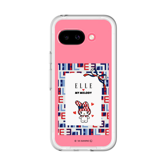 スリムプロテクションプレミアムケース［ ELLE×マイメロディ＆クロミ - トリコロールカラーグラフィック5 ］