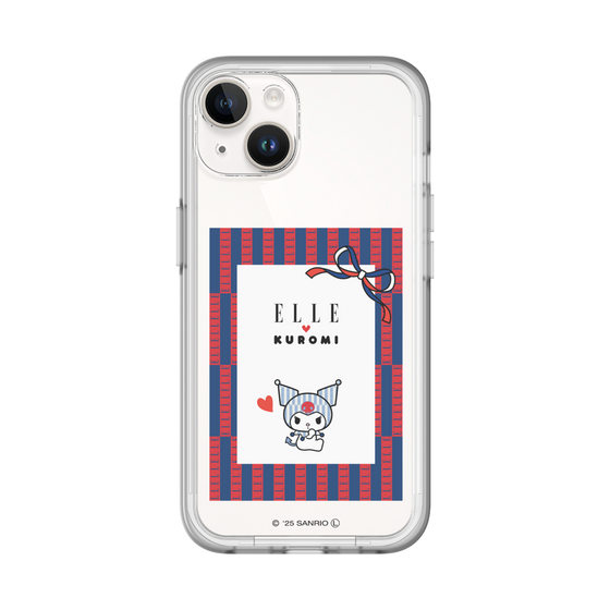 スリムプロテクションプレミアムケース［ ELLE×マイメロディ＆クロミ - トリコロールカラーグラフィック6 ］