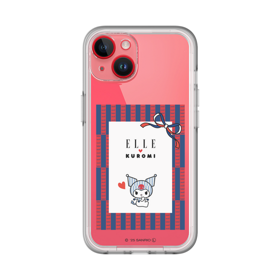 スリムプロテクションプレミアムケース［ ELLE×マイメロディ＆クロミ - トリコロールカラーグラフィック6 ］