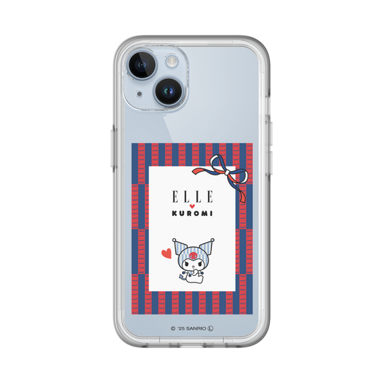 スリムプロテクションプレミアムケース［ ELLE×マイメロディ＆クロミ - トリコロールカラーグラフィック6 ］
