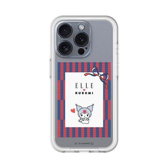 スリムプロテクションプレミアムケース［ ELLE×マイメロディ＆クロミ - トリコロールカラーグラフィック6 ］