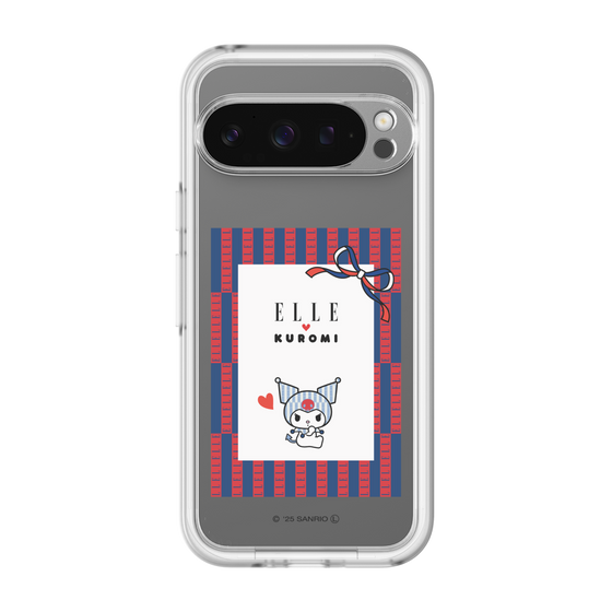 スリムプロテクションプレミアムケース［ ELLE×マイメロディ＆クロミ - トリコロールカラーグラフィック6 ］
