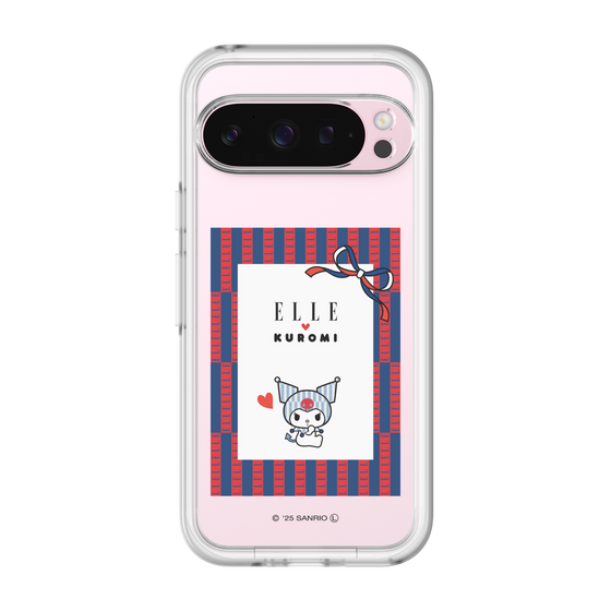 スリムプロテクションプレミアムケース［ ELLE×マイメロディ＆クロミ - トリコロールカラーグラフィック6 ］