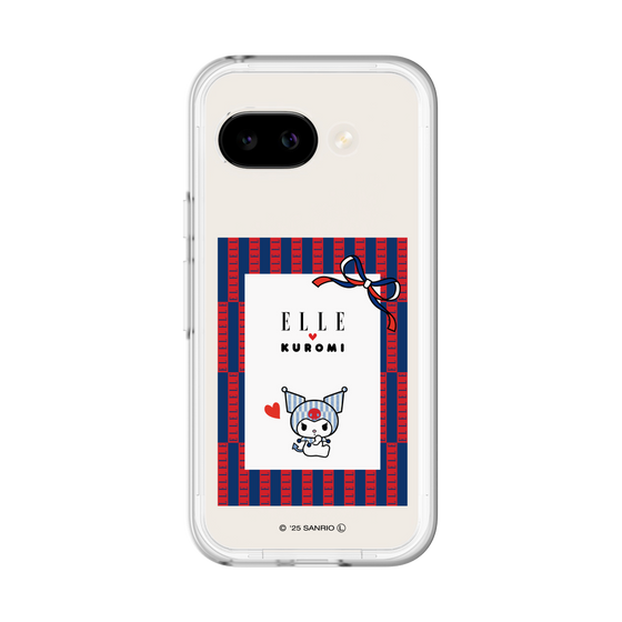 スリムプロテクションプレミアムケース［ ELLE×マイメロディ＆クロミ - トリコロールカラーグラフィック6 ］