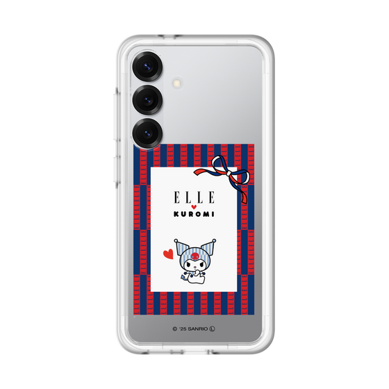 スリムプロテクションプレミアムケース［ ELLE×マイメロディ＆クロミ - トリコロールカラーグラフィック6 ］