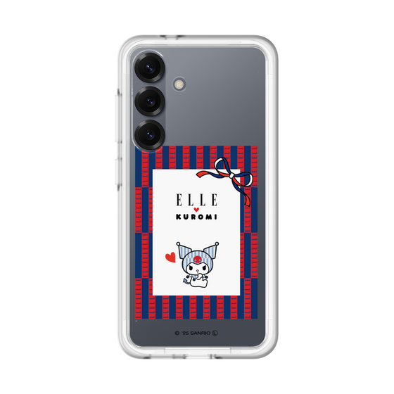 スリムプロテクションプレミアムケース［ ELLE×マイメロディ＆クロミ - トリコロールカラーグラフィック6 ］