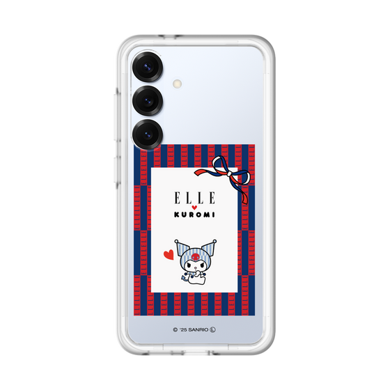 スリムプロテクションプレミアムケース［ ELLE×マイメロディ＆クロミ - トリコロールカラーグラフィック6 ］