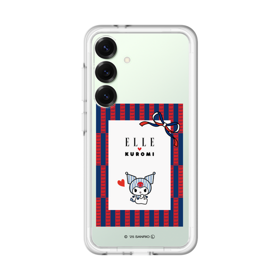 スリムプロテクションプレミアムケース［ ELLE×マイメロディ＆クロミ - トリコロールカラーグラフィック6 ］