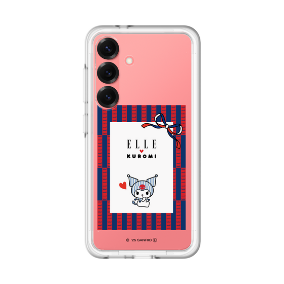 スリムプロテクションプレミアムケース［ ELLE×マイメロディ＆クロミ - トリコロールカラーグラフィック6 ］