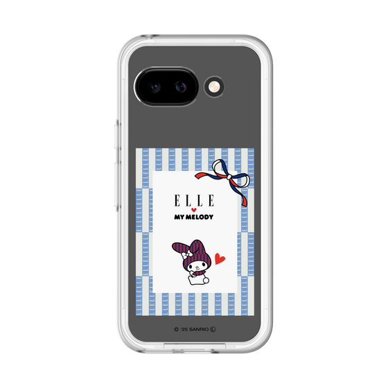 スリムプロテクションプレミアムケース［ ELLE×マイメロディ＆クロミ - トリコロールカラーグラフィック7 ］