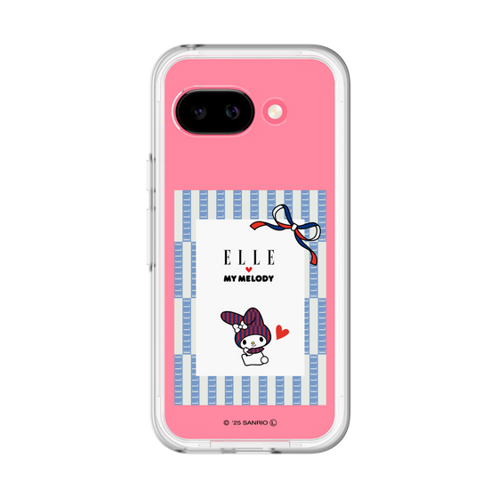 スリムプロテクションプレミアムケース［ ELLE×マイメロディ＆クロミ - トリコロールカラーグラフィック7 ］