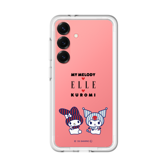 スリムプロテクションプレミアムケース［ ELLE×マイメロディ＆クロミ - トリコロールカラーグラフィック8 ］
