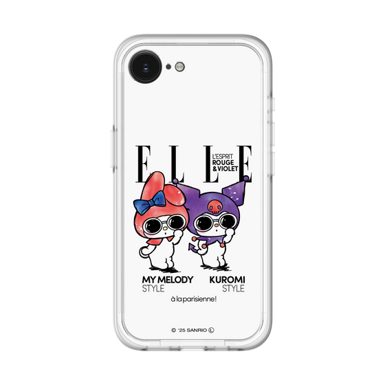 スリムプロテクションプレミアムケース［ ELLE×マイメロディ＆クロミ - 表紙風 ］
