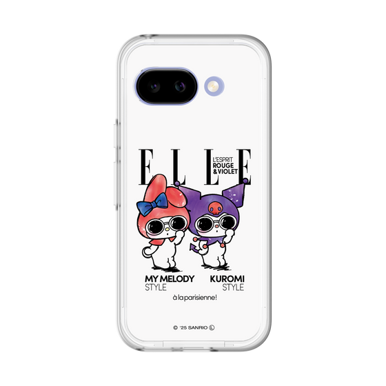 スリムプロテクションプレミアムケース［ ELLE×マイメロディ＆クロミ - 表紙風 ］