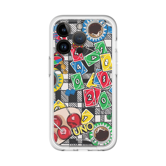 スリムプロテクションプレミアムケース［ UNO - グラフィック4 ］