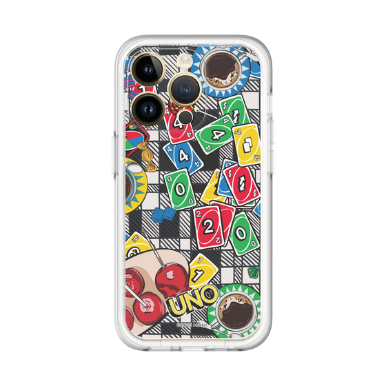 スリムプロテクションプレミアムケース［ UNO - グラフィック4 ］