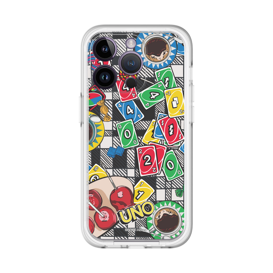 スリムプロテクションプレミアムケース［ UNO - グラフィック4 ］