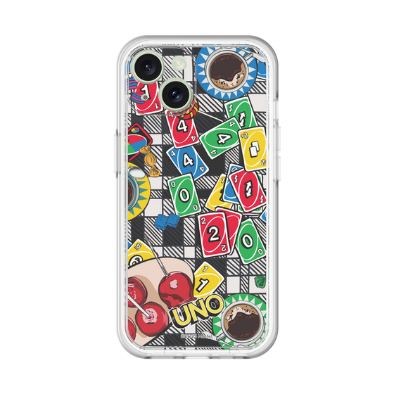 スリムプロテクションプレミアムケース［ UNO - グラフィック4 ］