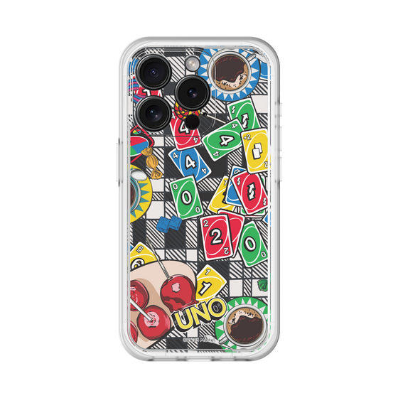 スリムプロテクションプレミアムケース［ UNO - グラフィック4 ］