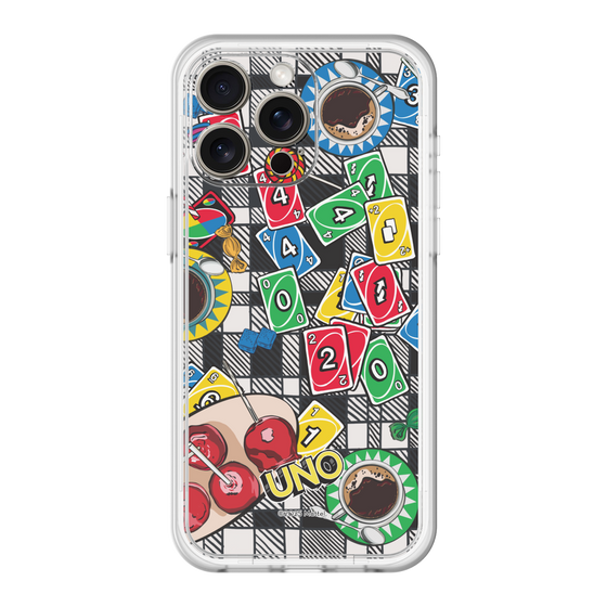 スリムプロテクションプレミアムケース［ UNO - グラフィック4 ］