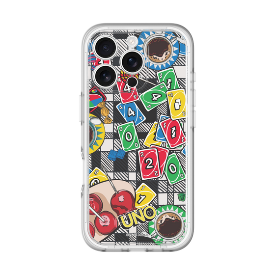 スリムプロテクションプレミアムケース［ UNO - グラフィック4 ］