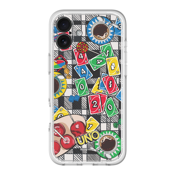 スリムプロテクションプレミアムケース［ UNO - グラフィック4 ］