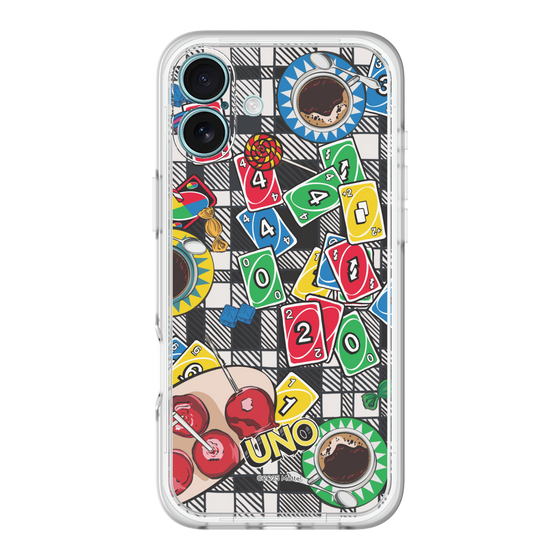 スリムプロテクションプレミアムケース［ UNO - グラフィック4 ］