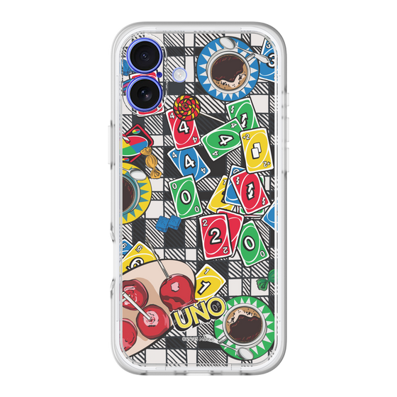 スリムプロテクションプレミアムケース［ UNO - グラフィック4 ］