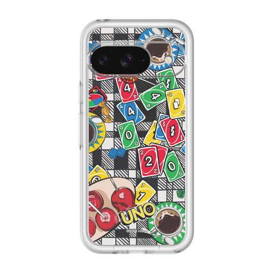 スリムプロテクションプレミアムケース［ UNO - グラフィック4 ］