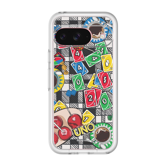 スリムプロテクションプレミアムケース［ UNO - グラフィック4 ］