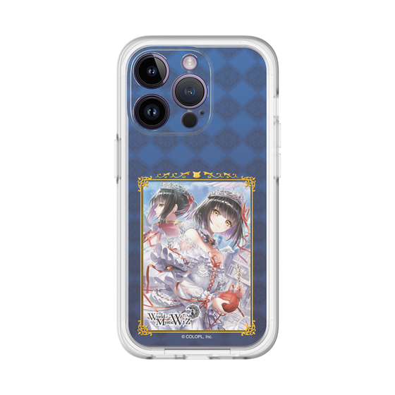スリムプロテクションプレミアムケース［ クイズRPG 魔法使いと黒猫のウィズ - スノウ ］