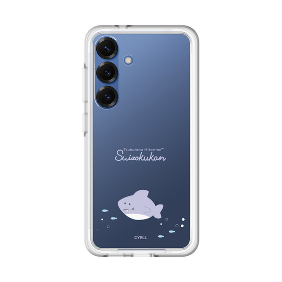 スリムプロテクションプレミアムケース［ つぶらな瞳の仲間達 - つぶらな瞳の水族館 - さめ ］