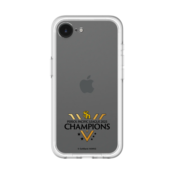 スリムプロテクションプレミアムケース［ 福岡ソフトバンクホークス - PERSOL PACIFIC LEAGUE 2025 CHAMOIONS ロゴ - クリア ］