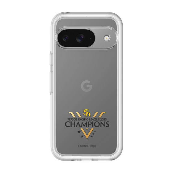 スリムプロテクションプレミアムケース［ 福岡ソフトバンクホークス - PERSOL PACIFIC LEAGUE 2025 CHAMOIONS ロゴ - クリア ］