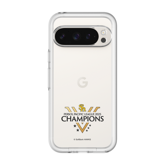 スリムプロテクションプレミアムケース［ 福岡ソフトバンクホークス - PERSOL PACIFIC LEAGUE 2025 CHAMOIONS ロゴ - クリア ］