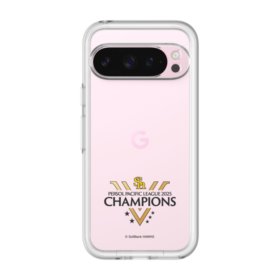 スリムプロテクションプレミアムケース［ 福岡ソフトバンクホークス - PERSOL PACIFIC LEAGUE 2025 CHAMOIONS ロゴ - クリア ］