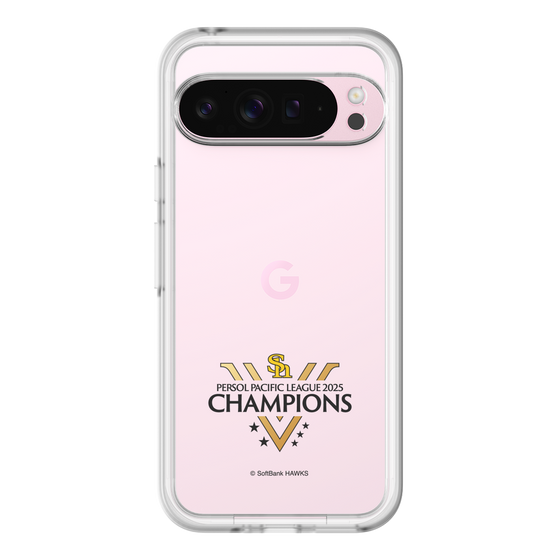 スリムプロテクションプレミアムケース［ 福岡ソフトバンクホークス - PERSOL PACIFIC LEAGUE 2025 CHAMOIONS ロゴ - クリア ］