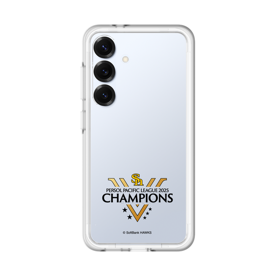 スリムプロテクションプレミアムケース［ 福岡ソフトバンクホークス - PERSOL PACIFIC LEAGUE 2025 CHAMOIONS ロゴ - クリア ］