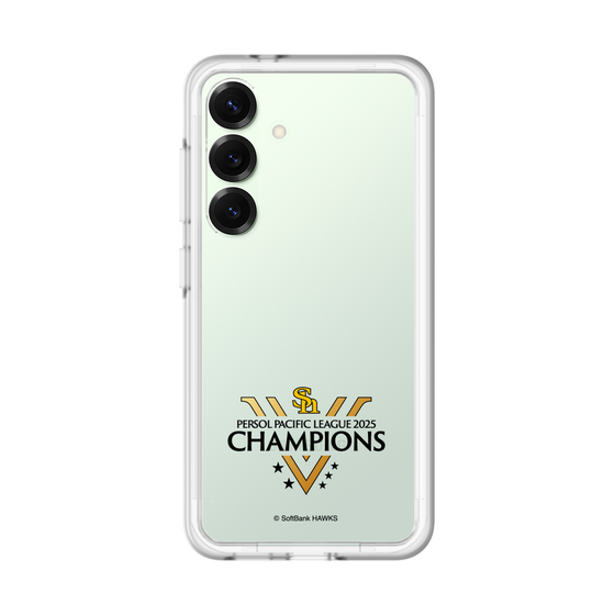 スリムプロテクションプレミアムケース［ 福岡ソフトバンクホークス - PERSOL PACIFIC LEAGUE 2025 CHAMOIONS ロゴ - クリア ］