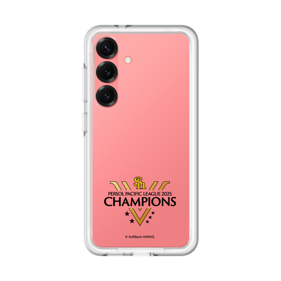 スリムプロテクションプレミアムケース［ 福岡ソフトバンクホークス - PERSOL PACIFIC LEAGUE 2025 CHAMOIONS ロゴ - クリア ］