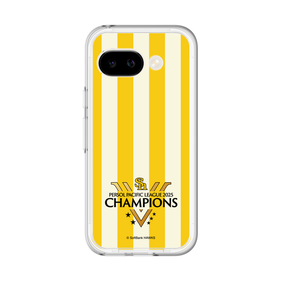 スリムプロテクションプレミアムケース［ 福岡ソフトバンクホークス - PERSOL PACIFIC LEAGUE 2025 CHAMOIONS ロゴ - ストライプ ］