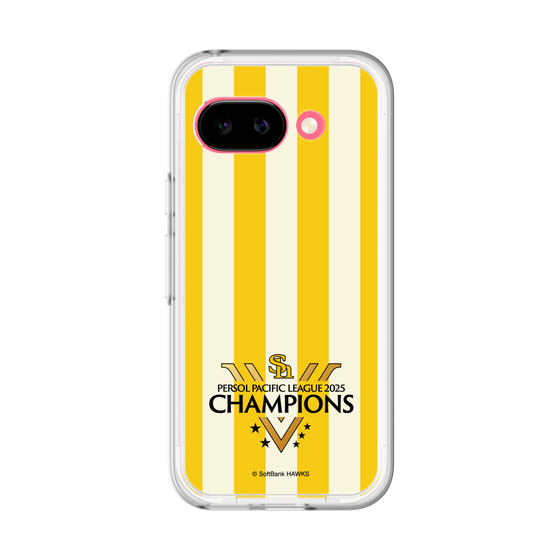 スリムプロテクションプレミアムケース［ 福岡ソフトバンクホークス - PERSOL PACIFIC LEAGUE 2025 CHAMOIONS ロゴ - ストライプ ］