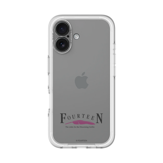 スリムプロテクションプレミアムケース［ フォーティーン - ロゴ ］