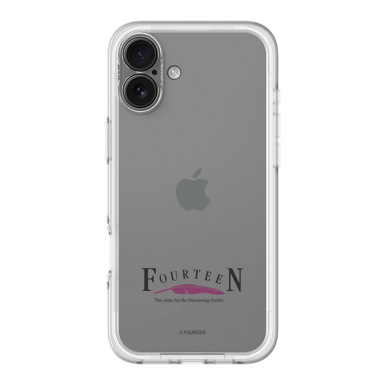 スリムプロテクションプレミアムケース［ フォーティーン - ロゴ ］