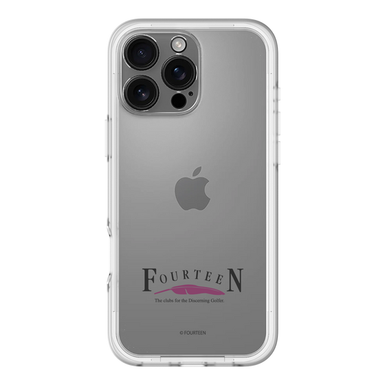 スリムプロテクションプレミアムケース［ フォーティーン - ロゴ ］