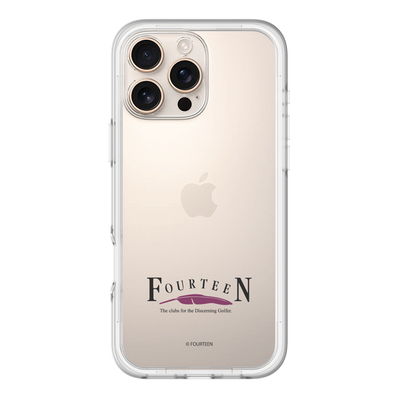 スリムプロテクションプレミアムケース［ フォーティーン - ロゴ ］