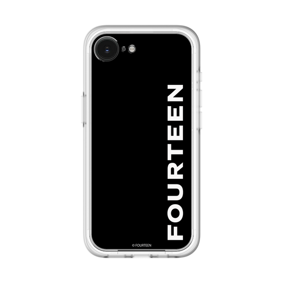 スリムプロテクションプレミアムケース［ フォーティーン - フォーティーンロゴ - ブラック ］